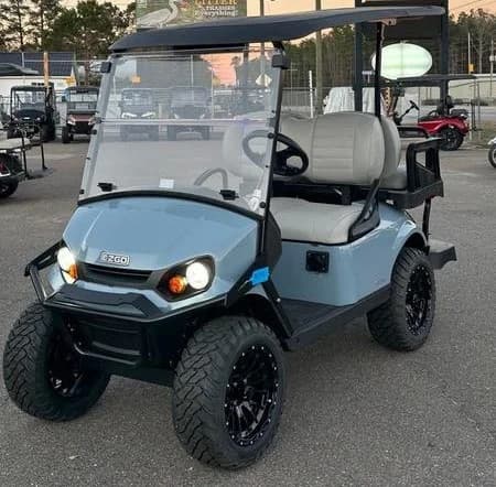2024 E-Z-GO Express™ S4 ELiTE™ Lithium Ocean Grey